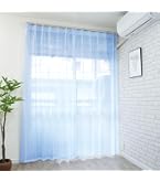 布や レースカーテン2枚 ホワイト 幅100cm 丈176cm